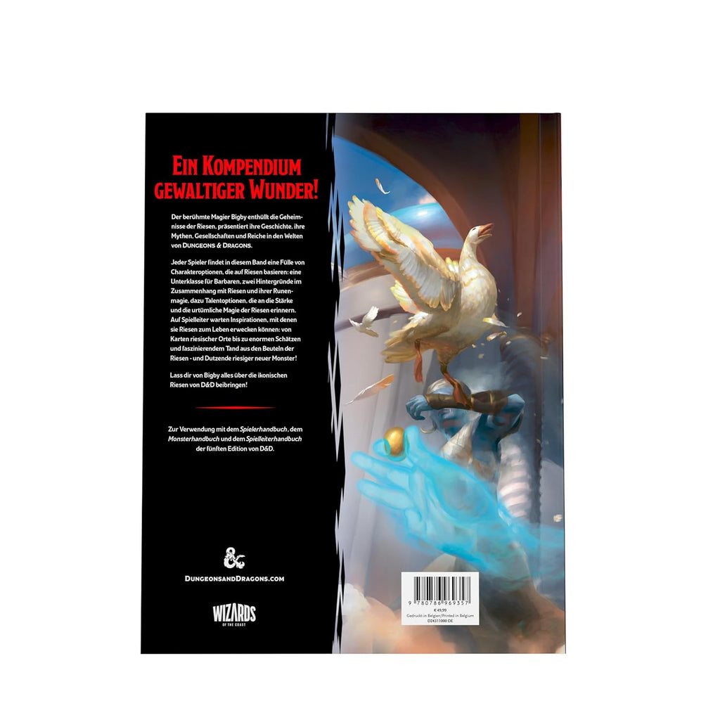 Dungeons & Dragons - Erweiterung - Bigby Präsentiert: Ruhm der Riesen - Hard Cover - Deutsche Ausgabe