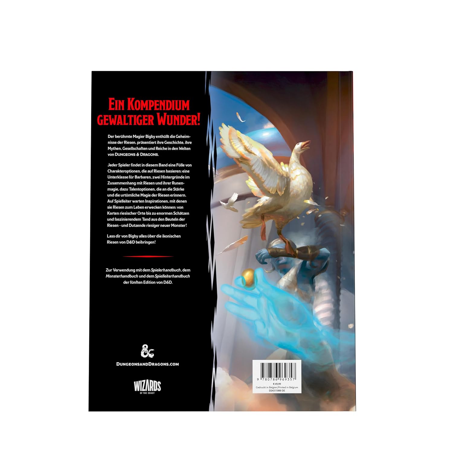 Dungeons & Dragons - Erweiterung - Bigby Präsentiert: Ruhm der Riesen - Hard Cover - Deutsche Ausgabe