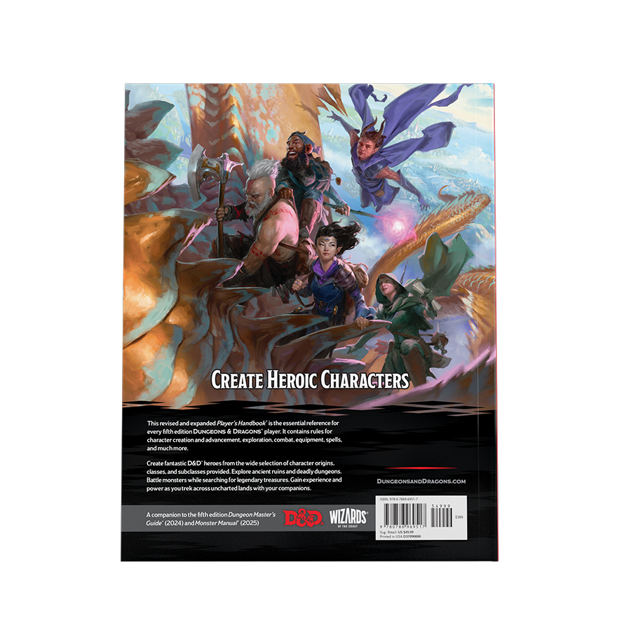 Dungeons & Dragons - Spielerhandbuch - Hard Cover - Deutsche Ausgabe