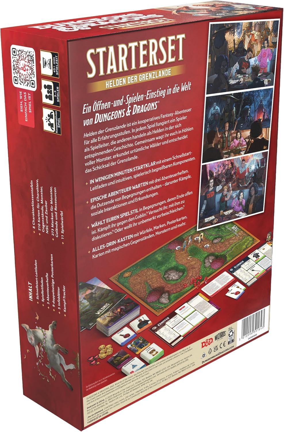 Dungeons & Dragons - Starter Set - Helden der Grenzlande - Deutsche Ausgabe
