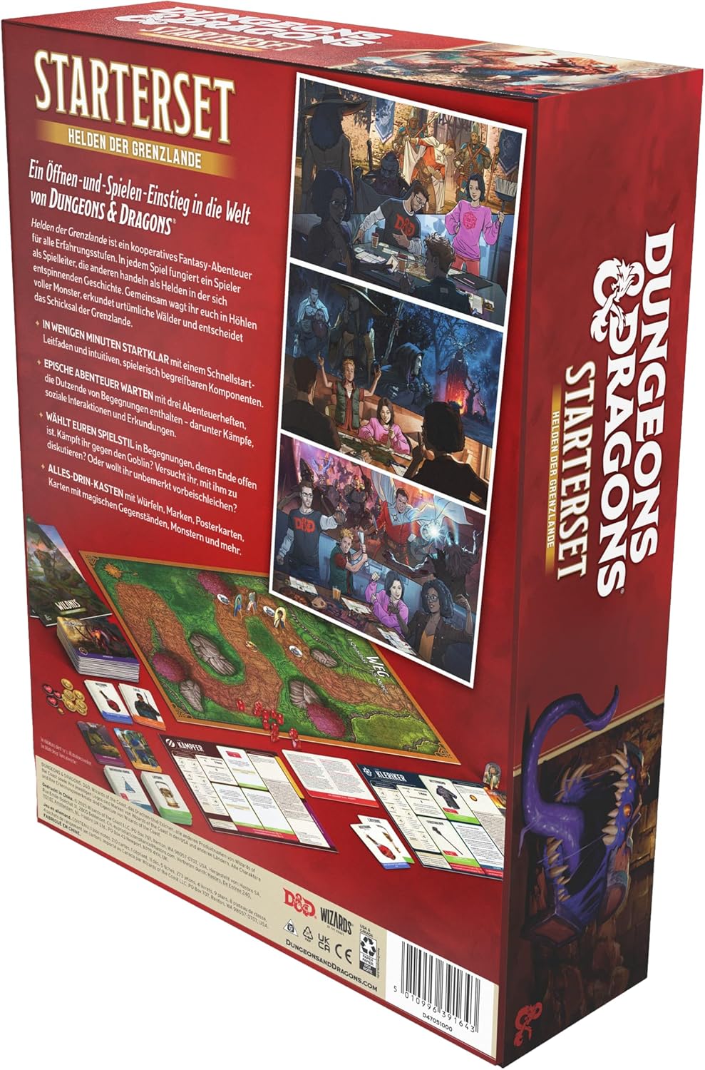 Dungeons & Dragons - Starter Set - Helden der Grenzlande - Deutsche Ausgabe