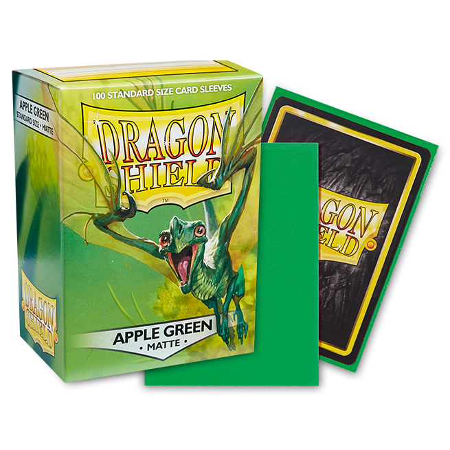 DS - Standard Sleeves - Apple Green [Matte] - (100 Sleeves)