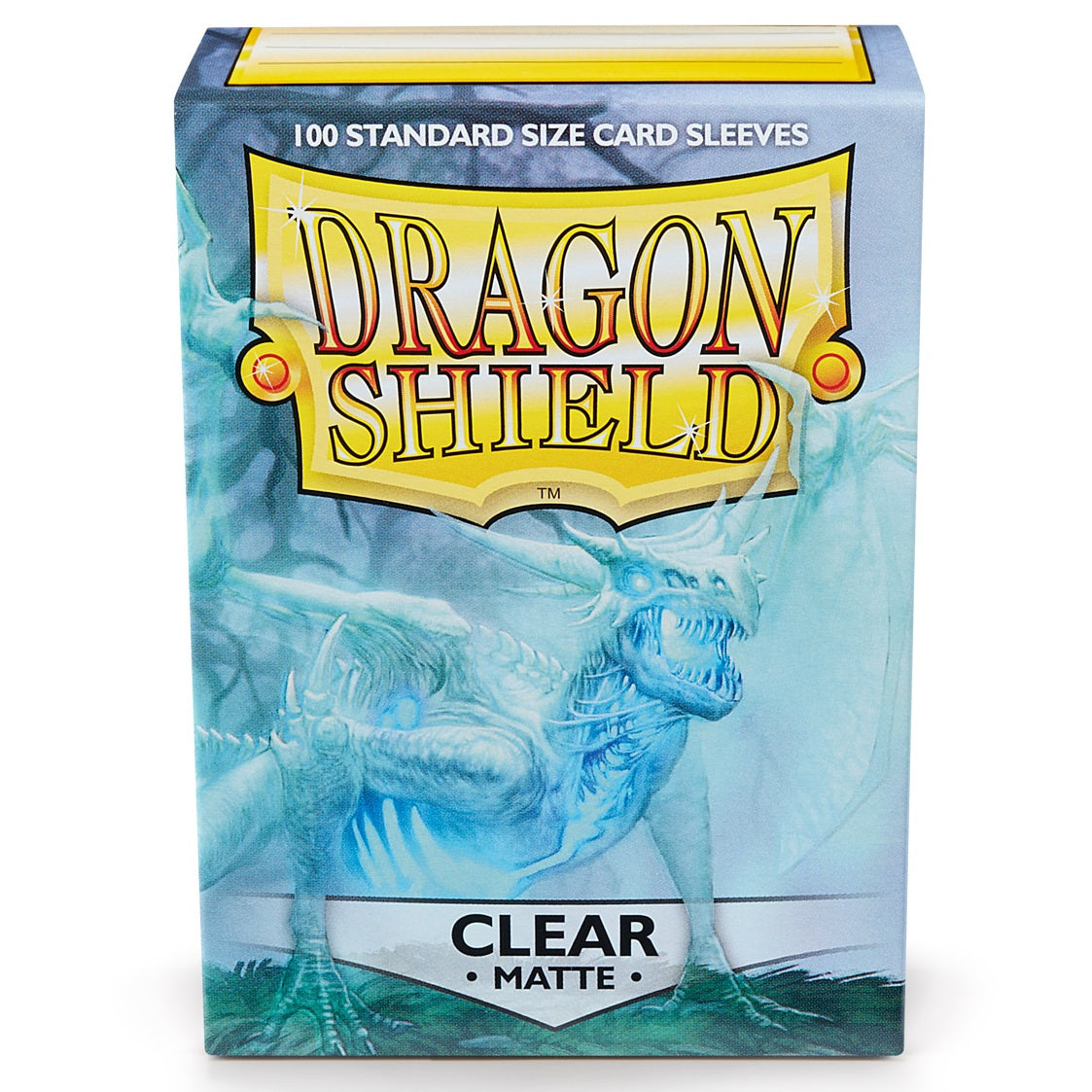 DS - Standard Sleeves - Clear [Matte] - (100 Sleeves)