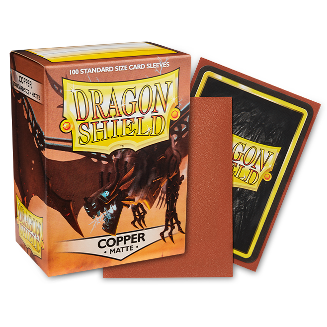 DS - Standard Sleeves - Copper [Matte] - (100 Sleeves)