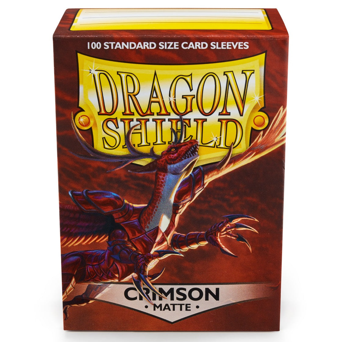 DS - Standard Sleeves - Crimson [Matte] - (100 Sleeves)
