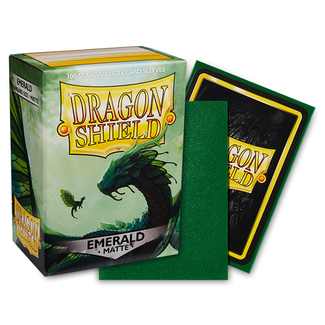 DS - Standard Sleeves - Emerald [Matte] - (100 Sleeves)
