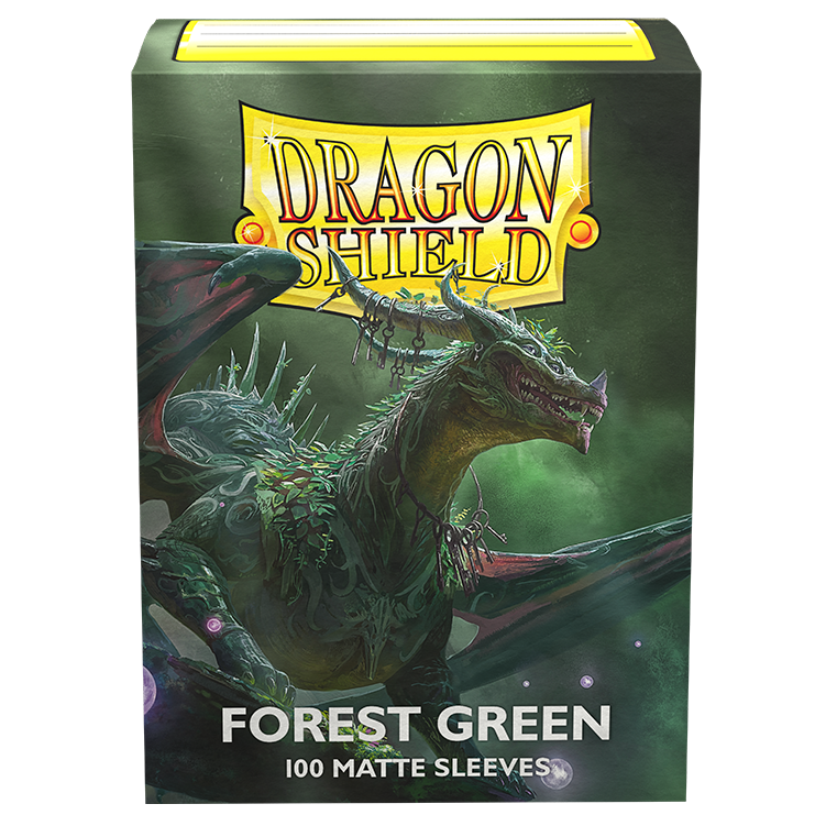 DS - Standard Sleeves - Forest Green [Matte] - (100 Sleeves)