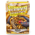 DS - Standard Sleeves - Gold [Matte] - (100 Sleeves)