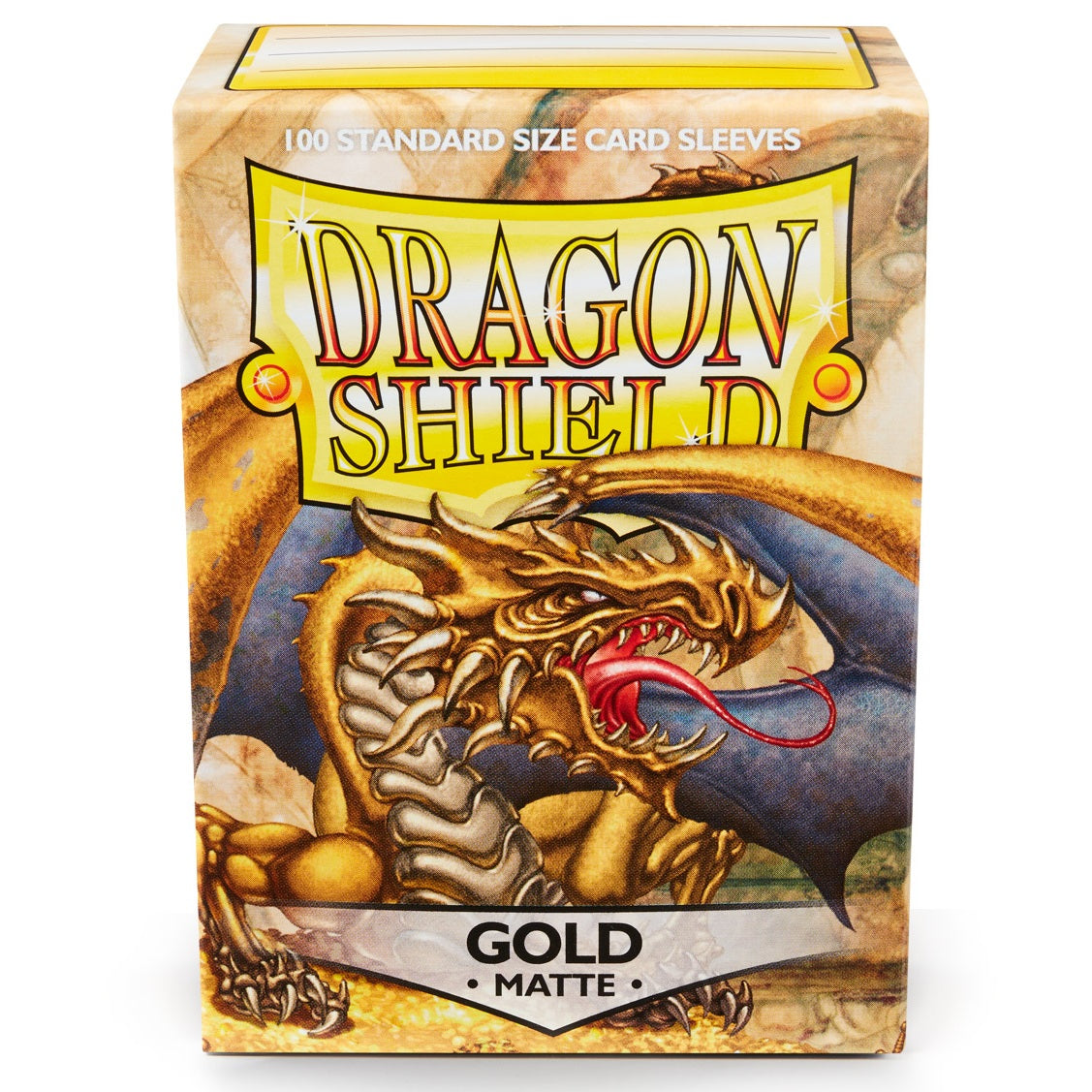 DS - Standard Sleeves - Gold [Matte] - (100 Sleeves)
