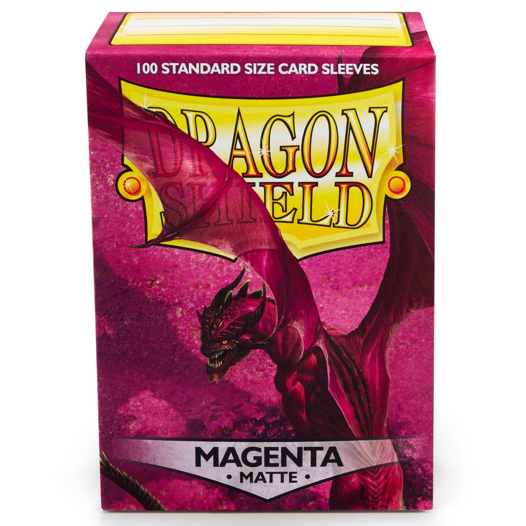 DS - Standard Sleeves - Magenta [Matte] - (100 Sleeves)