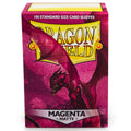 DS - Standard Sleeves - Magenta [Matte] - (100 Sleeves)