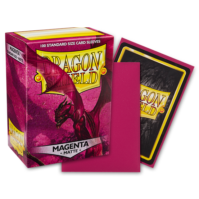 DS - Standard Sleeves - Magenta [Matte] - (100 Sleeves)