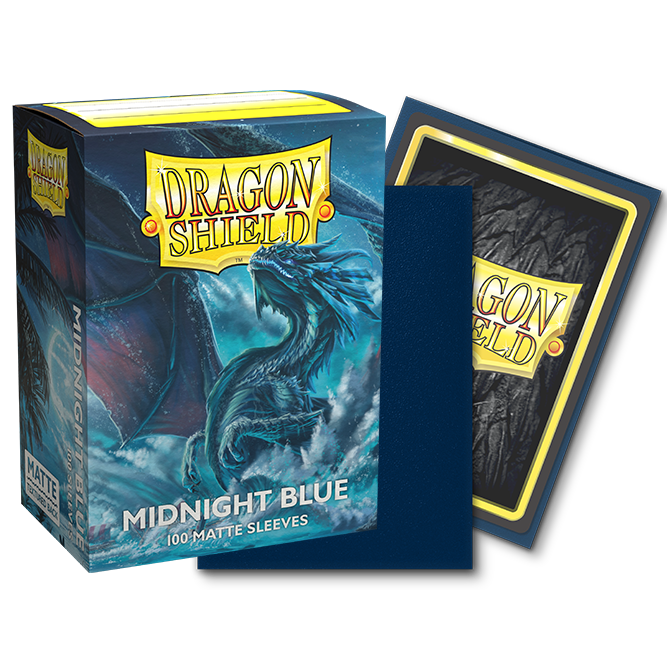 DS - Standard Sleeves - Midnight Blue [Matte] - (100 Sleeves)