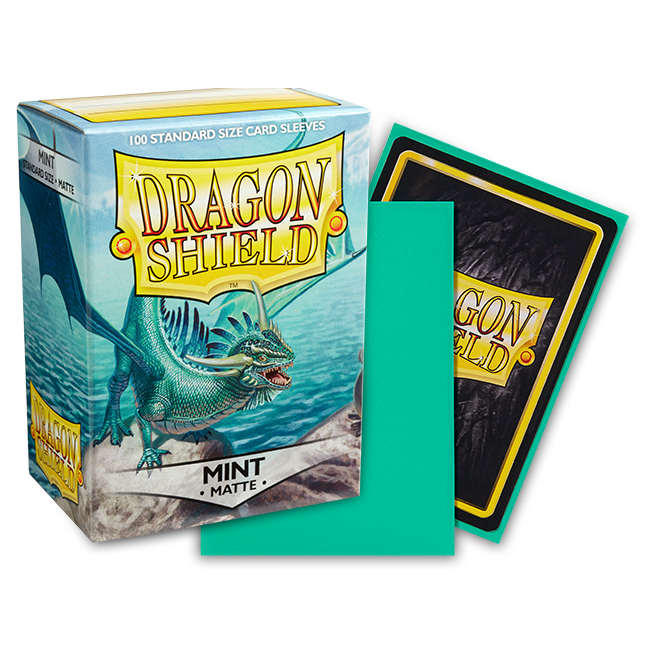 DS - Standard Sleeves - Mint [Matte] - (100 Sleeves)