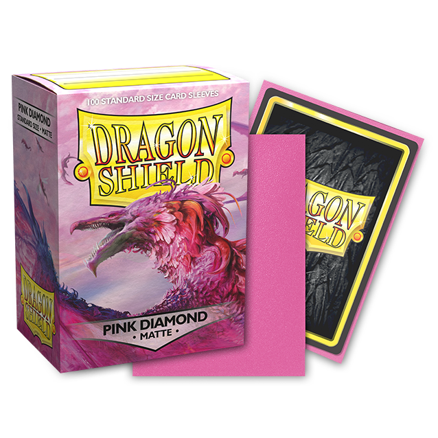DS - Standard Sleeves - Pink Diamond [Matte] - (100 Sleeves)