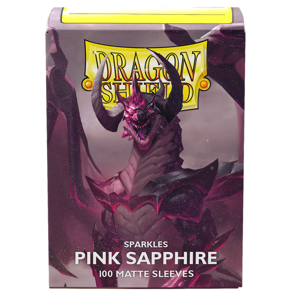 DS - Standard Sleeves - Pink Sapphire [Matte] - (100 Sleeves)