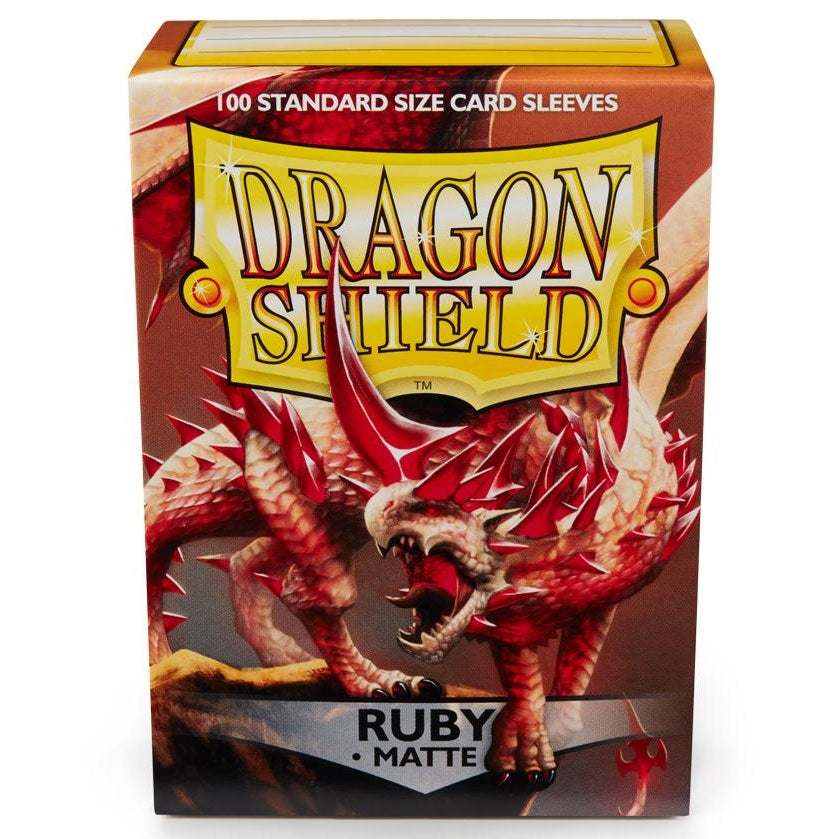 DS - Standard Sleeves - Ruby [Matte] - (100 Sleeves)