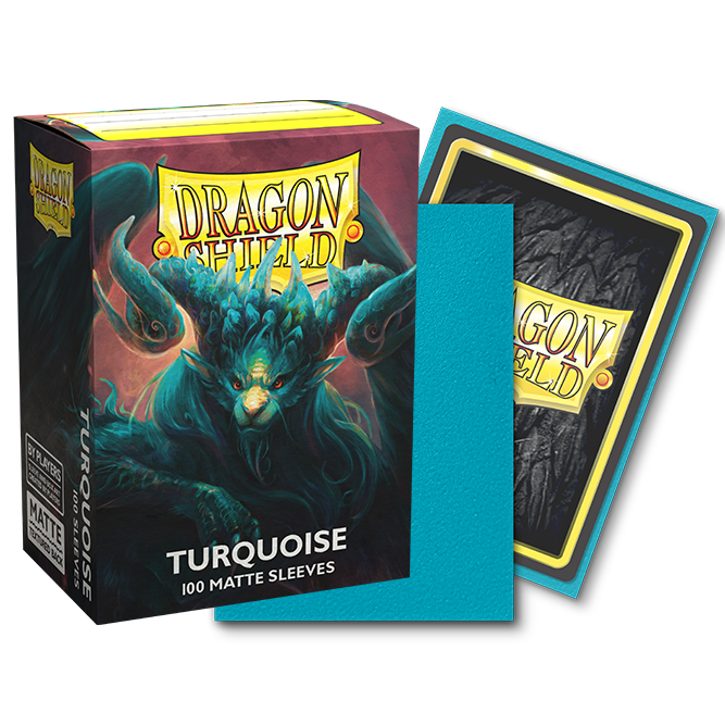 DS - Standard Sleeves - Turquoise [Matte] - (100 Sleeves)