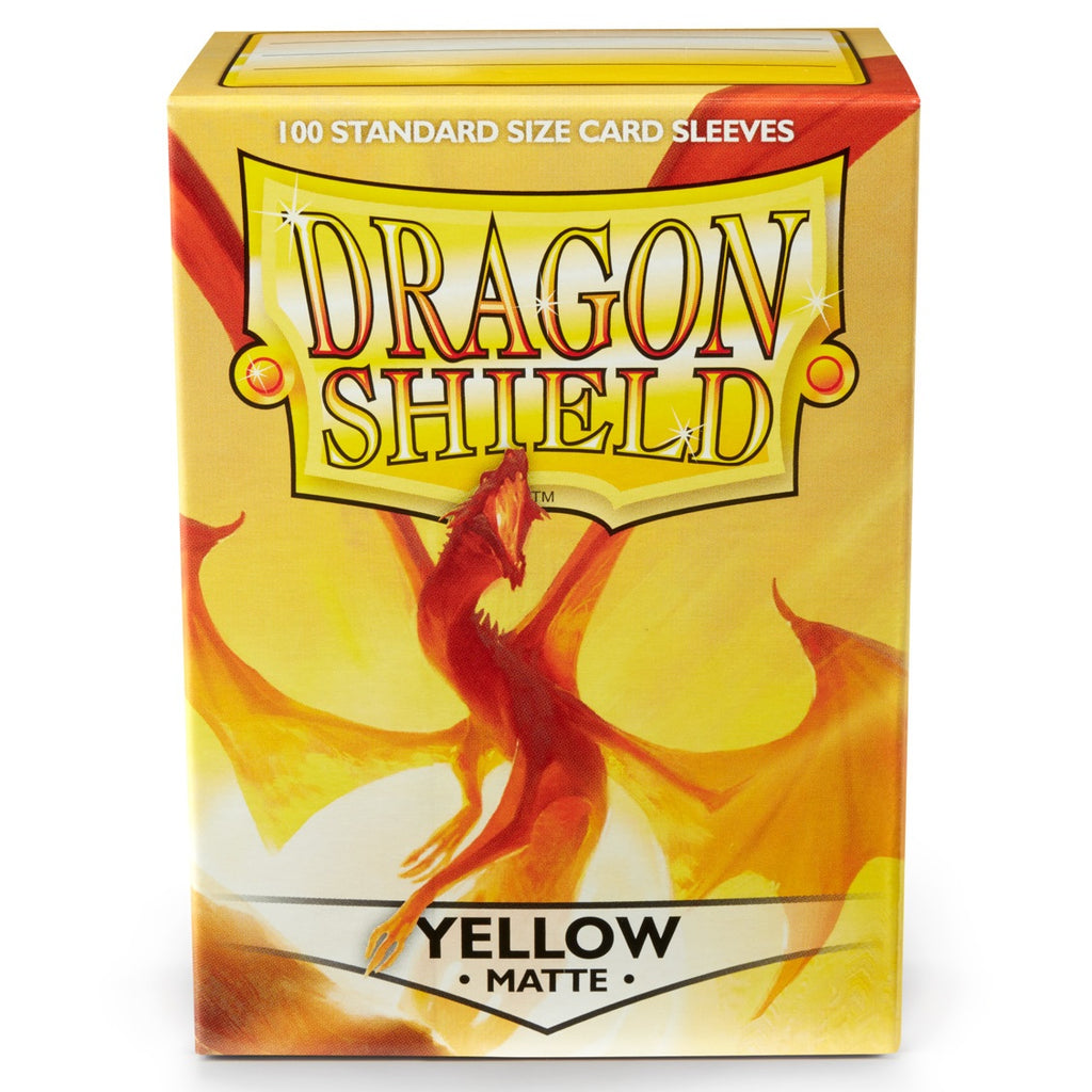 DS - Standard Sleeves - Yellow [Matte] - (100 Sleeves)