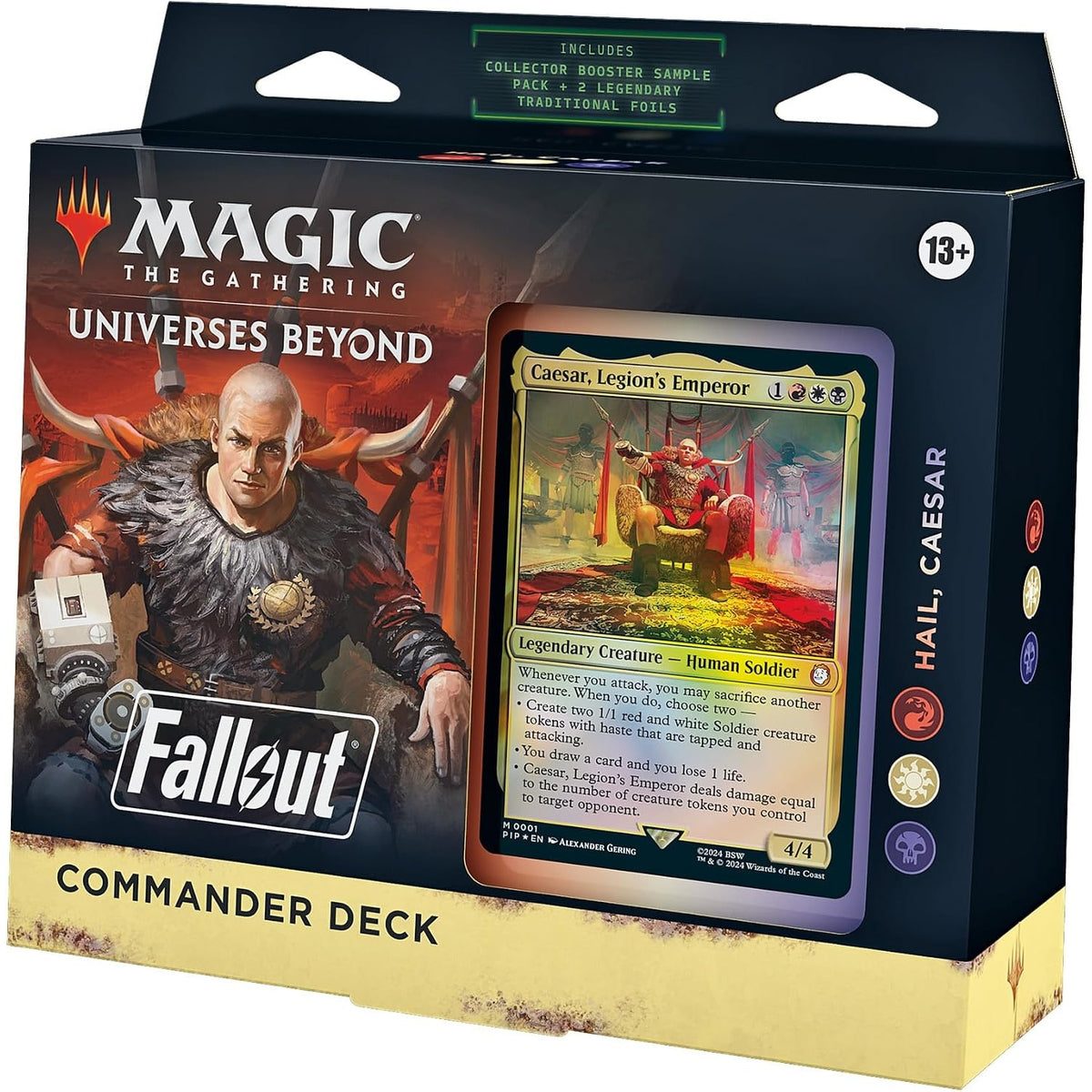 MTG - Universes Beyond: Fallout - Commander Deck Hail, Caesar - Englisch