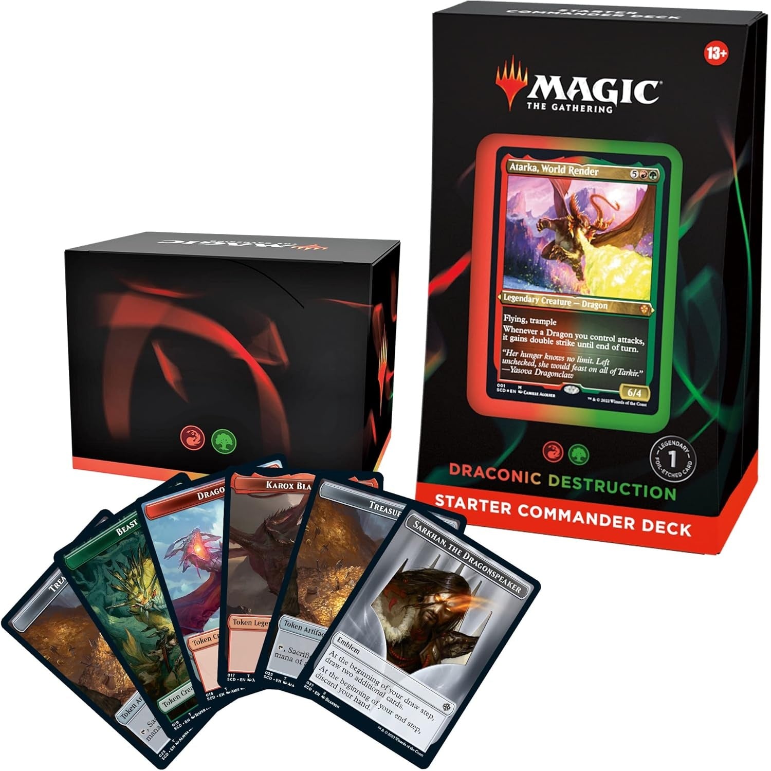 MtG - Starter Commander Deck - Draconic Destruction - Englisch