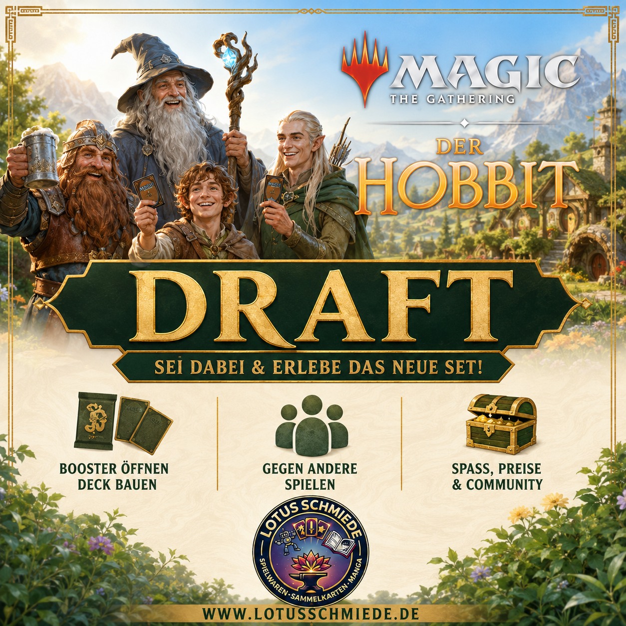 14.08.2026 - Draft - The Hobbit (Englische Booster)