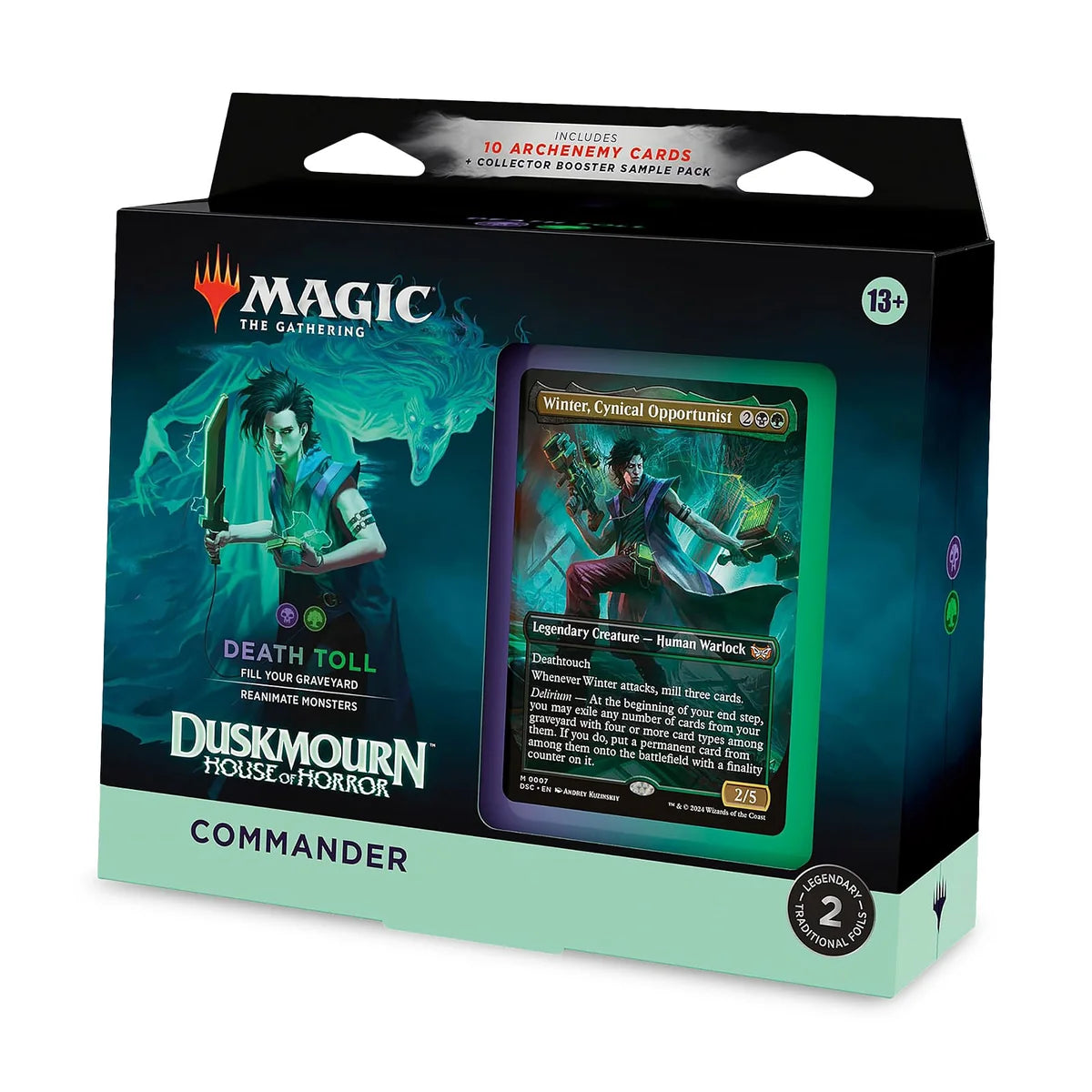 MTG - Duskmourn: House of Horror - Commander-Deck: Death Toll - Englisch