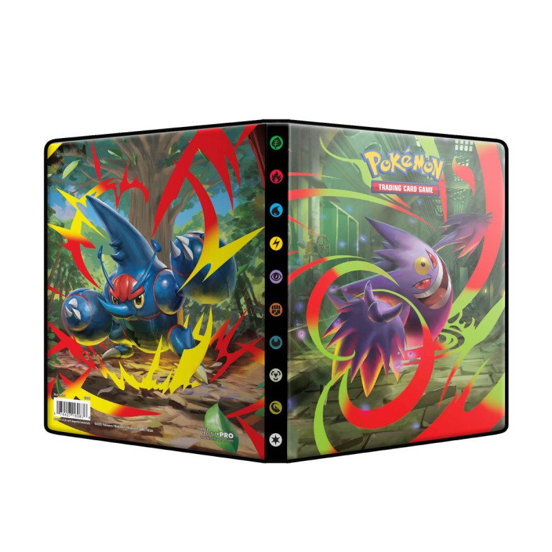 Ultra Pro -  Pokemon - 4er Ordner (80 Karten) - Portfolio: Mega Evolution  Phantasmal Flames