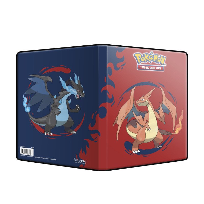 Ultra Pro -  Pokemon - 4er Ordner (80 Karten) - Portfolio: Mega Charizard X and Mega Charizard Y