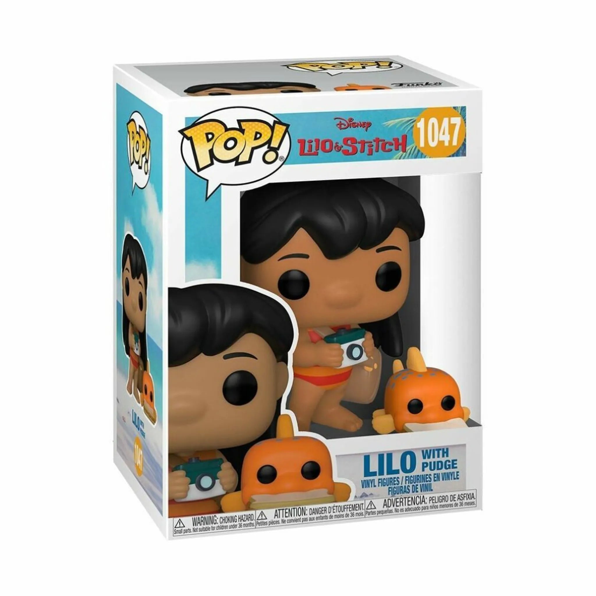Lilo & Stitch POP! & Buddy Vinyl Figur Lilo w/Pudge 9 cm