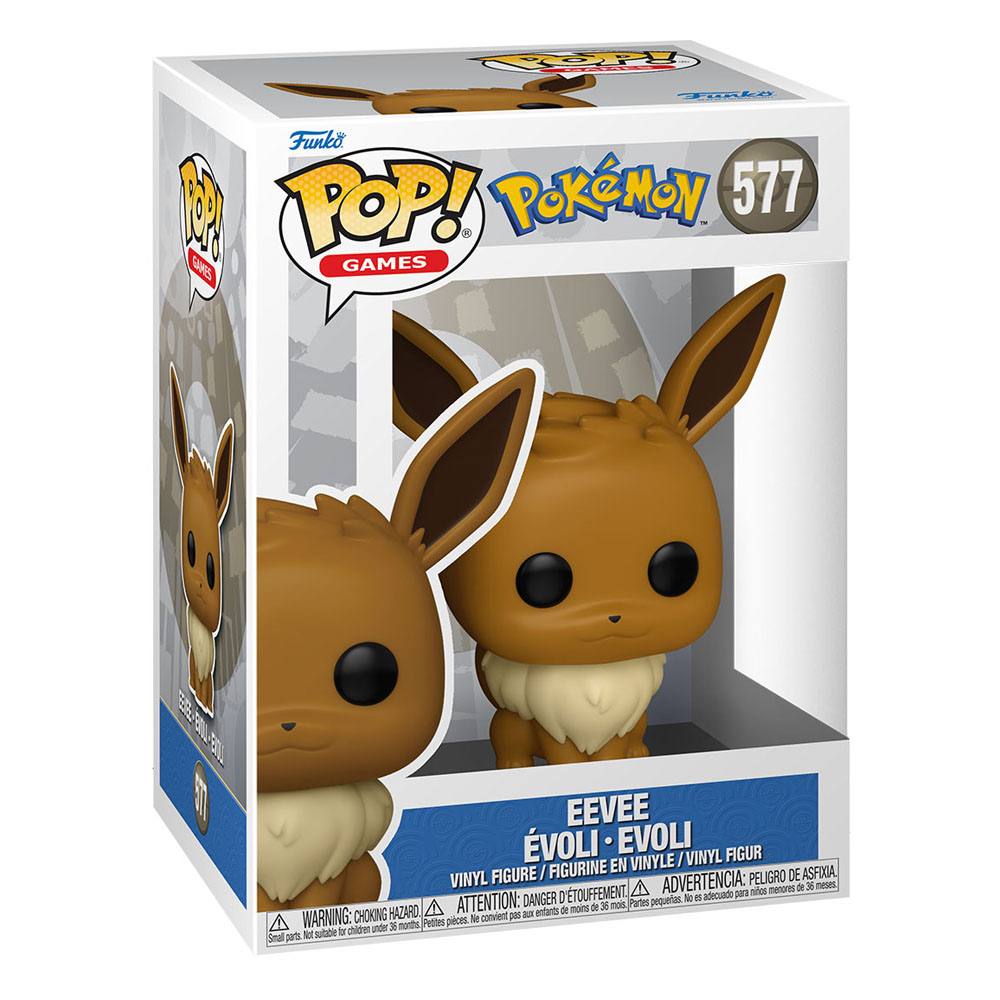 Pokémon POP! Games Vinyl Figur Eevee (EMEA) 9 cm