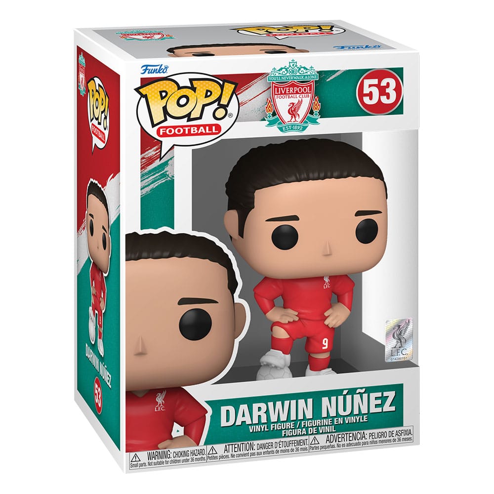 FC Liverpool POP! Football Vinyl Figur Darwin Núñez 9 cm