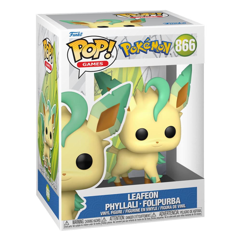 Pokémon POP! Games Vinyl Figur Leafeon (EMEA) 9 cm