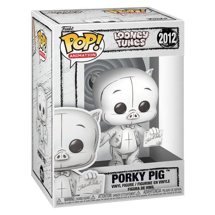 Looney Tunes POP! Animation Vinyl Figur Porky Pig? 9 cm