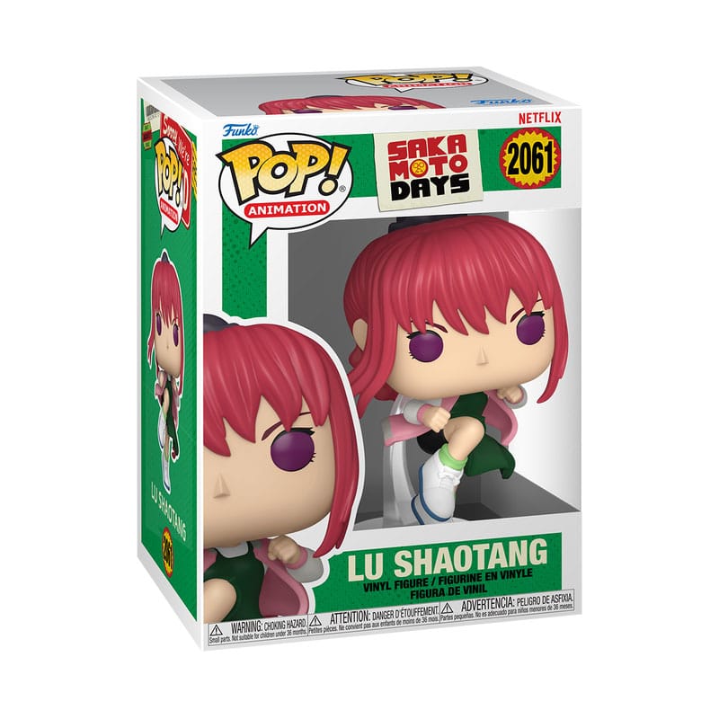 Sakamoto Days POP! Animation Vinyl Figuren Lu 9 cm