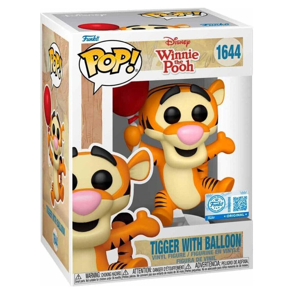 Winnie the Pooh POP! Animation Vinyl Figur Tigger with Balloon 9 cm