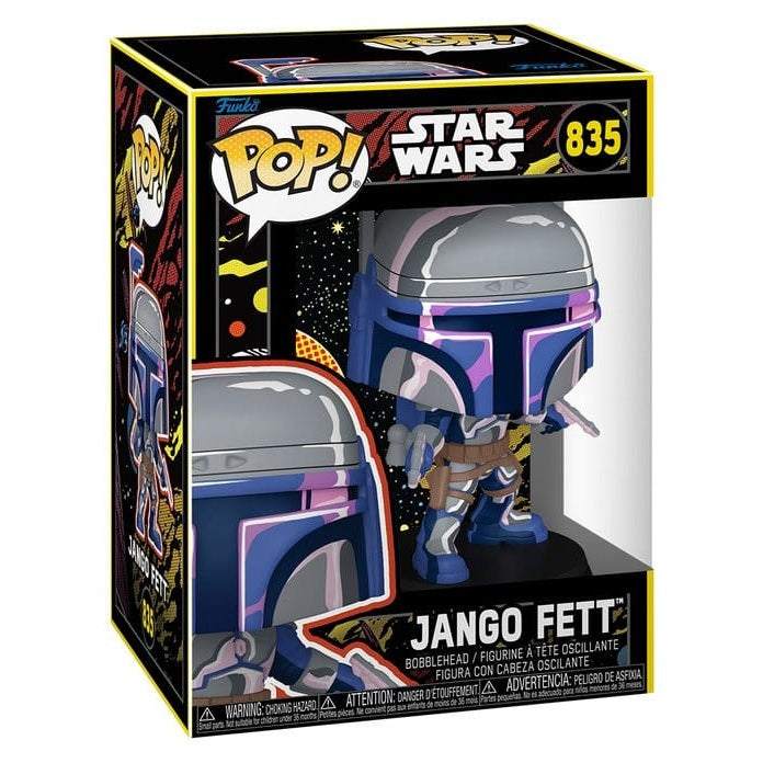 Star Wars: Mandalorian & Grogu POP! Vinyl Figur Jango Fett (Retro) 9 cm