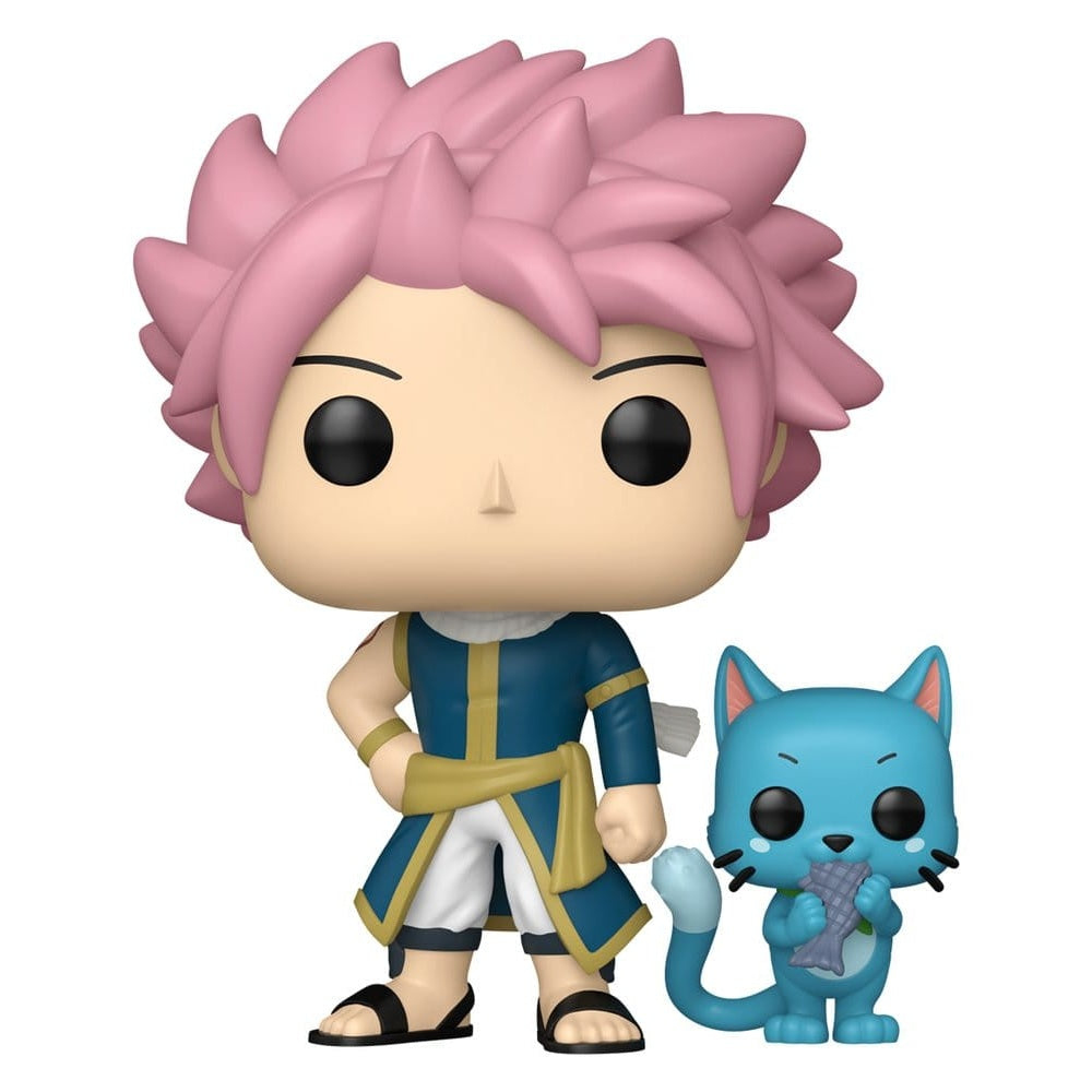 Fairy Tail-100 Years Quest POP! Animation Vinyl Figur Natsu & Happy 9 cm