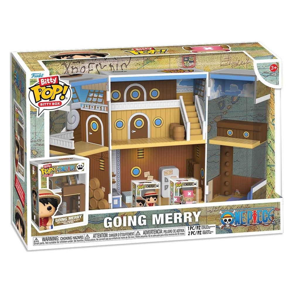 One Piece Bitty POP! Bitty Box Display mit 2 Vinyl Figuren Going Merry
