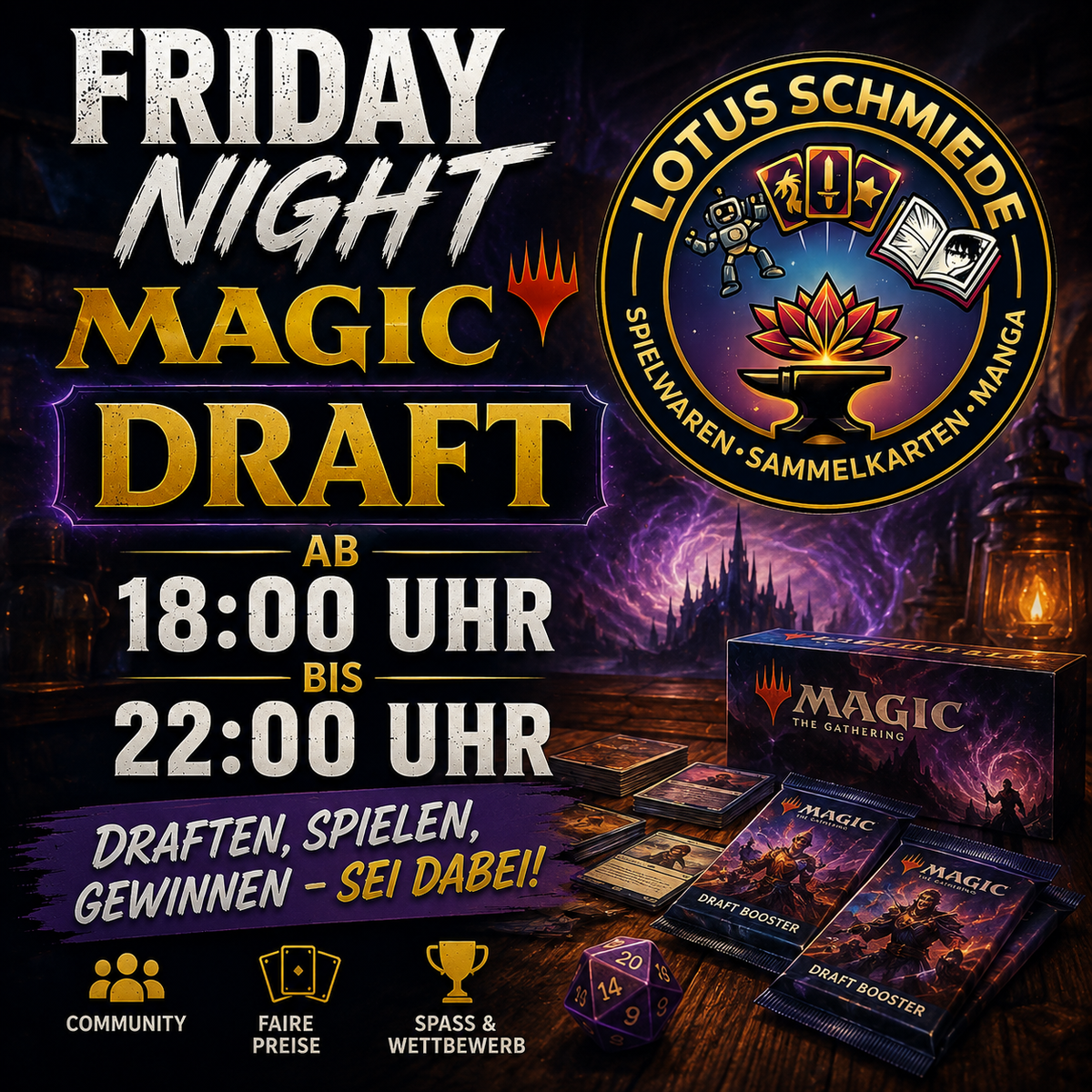 11.09.2026 - FNM Draft - Chaos Draft (Englische Booster)