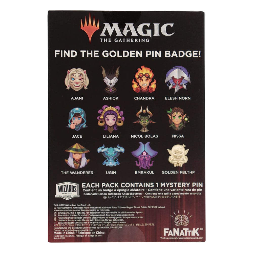BLINDBOX - Magic: The Gathering Ansteck-Pins Mystery Pin Badge