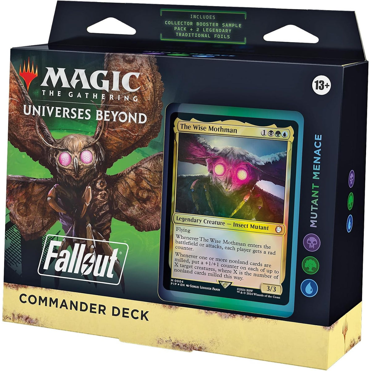 MTG - Universes Beyond: Fallout - Commander Deck Mutant Menace - Englisch