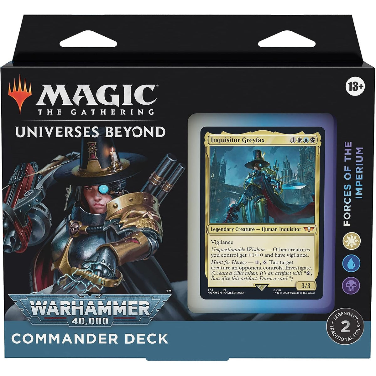 MTG - Warhammer 40,000 - Commander Deck: Forces of the Imperium - Englisch