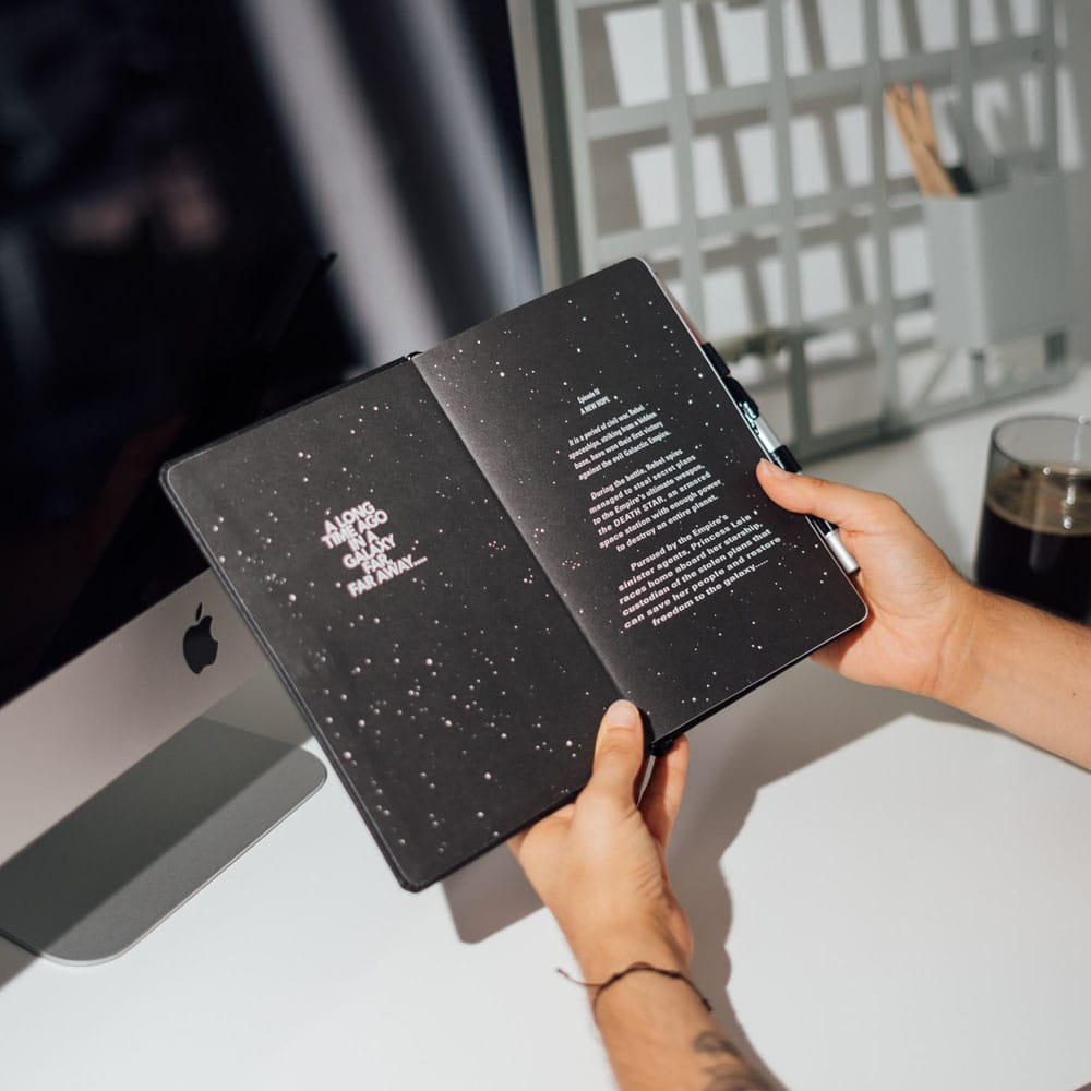 Star Wars Premium Notizbuch A5 mit Stift Darth Vader