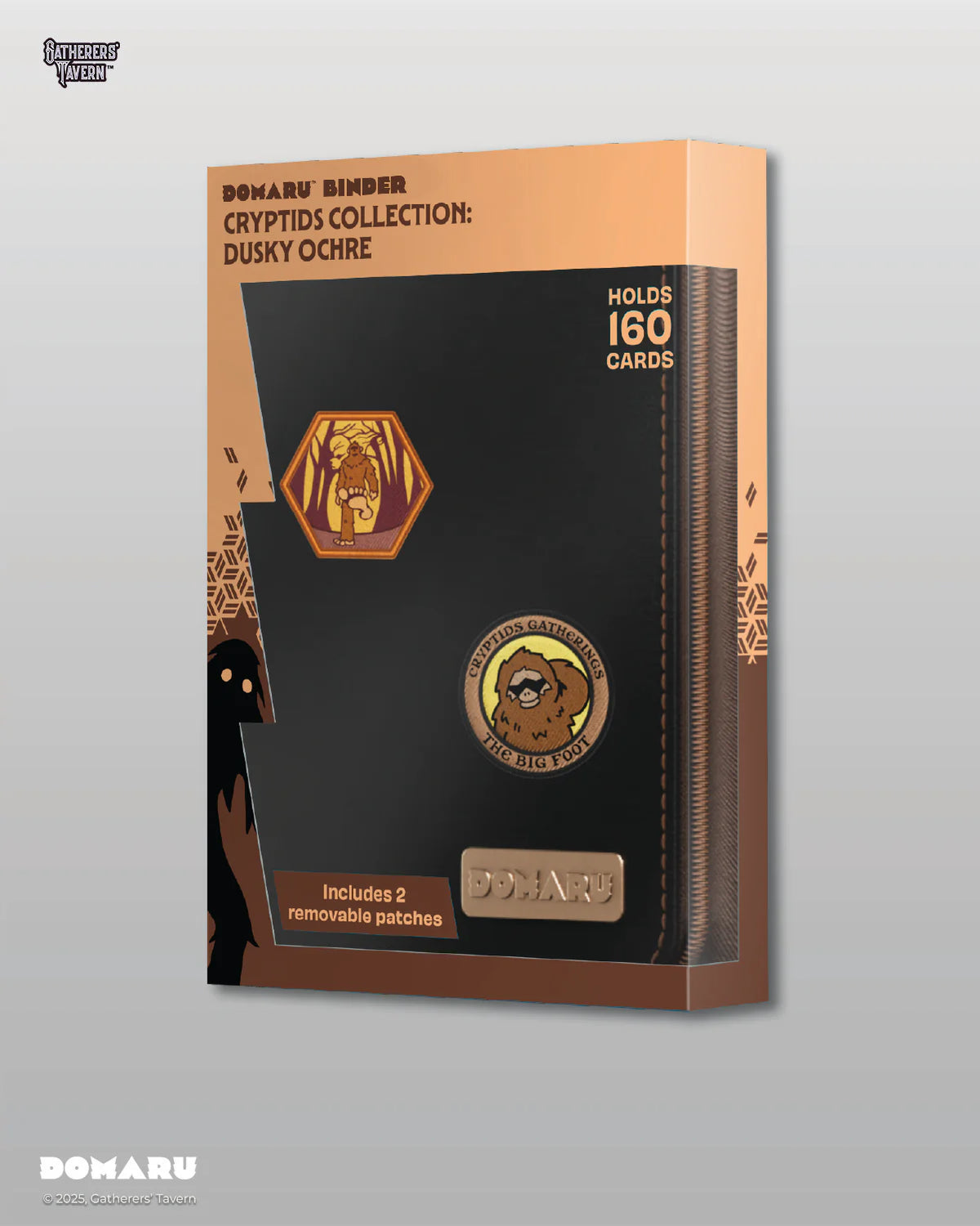 Gatherers' Tavern - DOMARU 4-Pocket BINDER - Cryptids Collection: Dusky Ochre