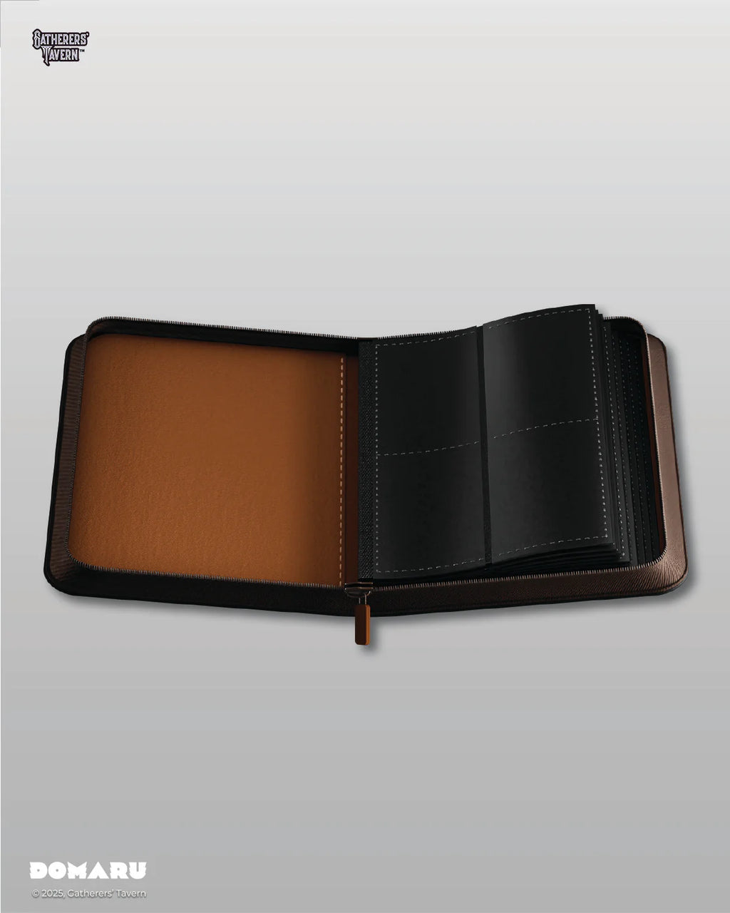 Gatherers' Tavern - DOMARU 4-Pocket BINDER - Cryptids Collection: Dusky Ochre