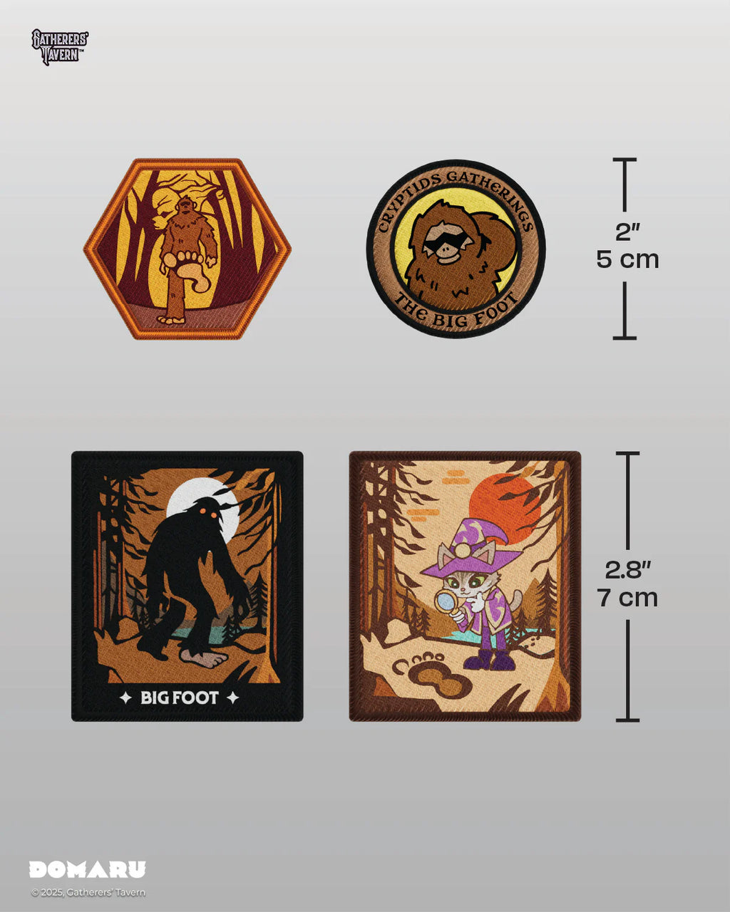 Gatherers' Tavern - DOMARU 9-Pocket BINDER - Cryptids Collection: Dusky Ochre