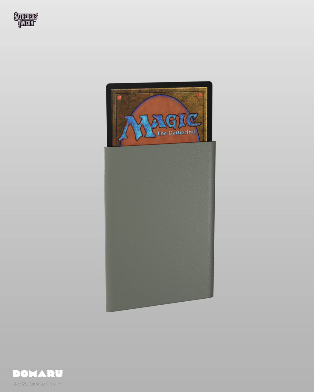 Gatherers' Tavern - DOMARU Regular Fit Sleeves: Gargoyle Grey (100 Sleeves)