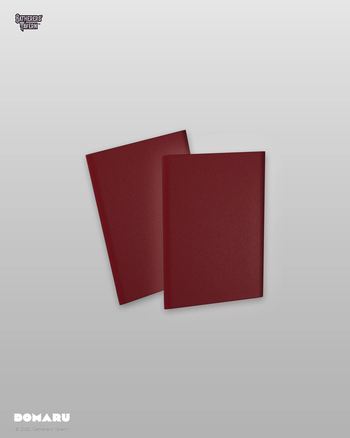 Gatherers' Tavern - DOMARU Regular Fit Sleeves: Imperial Red (100 Sleeves)