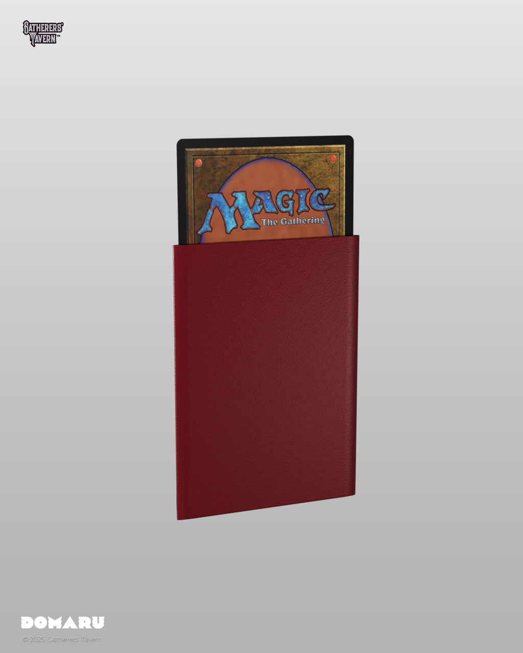 Gatherers' Tavern - DOMARU Regular Fit Sleeves: Imperial Red (100 Sleeves)